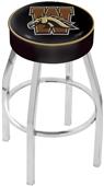 Holland Western Michigan Univ Chrome Bar Stool