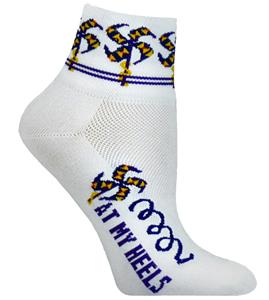Red Lion Pinwheels High Tech 1/4 Crew Socks