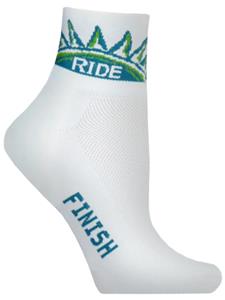 Red Lion Sun Ride-Finish High Tech 1/4 Crew Socks