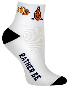 Red Lion Clown Fish High Tech 1/4 Crew Socks