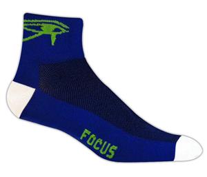 Red Lion Eye-Focus High Tech 1/4 Crew Socks