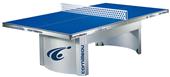 Pro 510 Stationary Blue Outdoor Ping Pong Table
