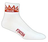 Red Lion Sun Ride-Finish High Tech 1/4 Crew Socks Red Lion Sun Ride-Finish High Tech 1/4 Crew Socks