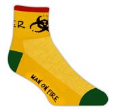 Red Lion Danger High Tech 1/4 Crew Socks Red Lion Danger High Tech 1/4 Crew Socks