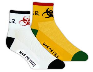 Red Lion Danger High Tech 1/4 Crew Socks