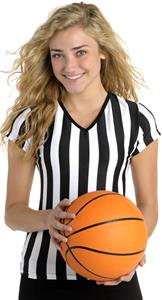 In Your Face Apparel Junior V-Neck Ref Shirt