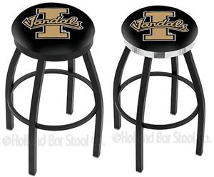 University of Idaho Flat Ring Blk Bar Stool