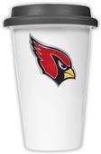 NFL Arizona Cardinals Ceramic Cup with Black Lid