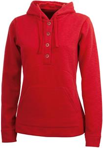 Charles River Womens Slub Hooded Sweatshirt