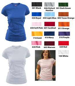 Soffe Girls Tissue Tee Shirts