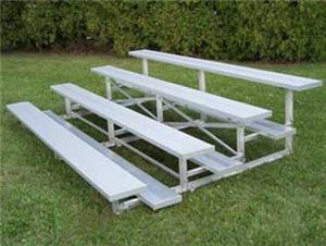 Bleachers 2 ROW Non-Elevated Std Rise No Aisles