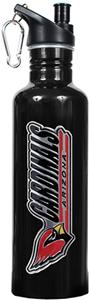 NFL Arizona Cardinals Black Stainless Water Bottle