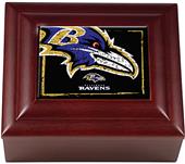 NFL Baltimore Ravens Mahogany Keepsake Box