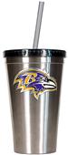 NFL Baltimore Ravens 16oz Tumbler with Straw