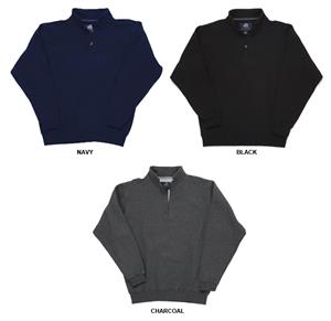J America Heavyweight Fleece 1/4 Zip Pullovers