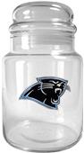 NFL Carolina Panthers Glass Candy Jar