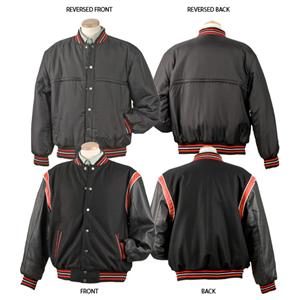 Burk's Bay Reversible Wool & Leather Jacket