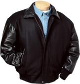 Burk's Bay Wool & Premium Lamb Leather Jacket Burk's Bay Wool & Premium Lamb Leather Jacket