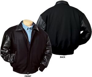 Burk's Bay Wool & Premium Lamb Leather Jacket