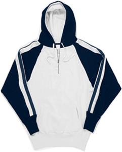 J America Vintage 1/4 Zip Hooded Sweatshirts