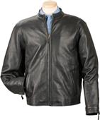Burk's Bay Cowhide Casual Leather Jacket Burk's Bay Cowhide Casual Leather Jacket