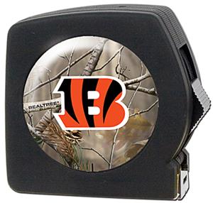 NFL Cincinnati Bengals 25' RealTree Tape Measure