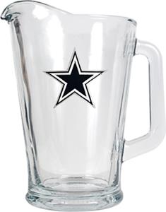 NFL Dallas Cowboys 1/2 Gallon Glass Pitcher