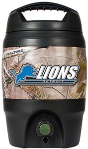 NFL Detroit Lions 1 gal Realtree Tailgate Jug