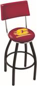 Central Michigan University Swivel Back Bar Stool Central Michigan University Swivel Back Bar Stool