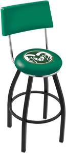 Colorado State University Swivel Back Bar Stool