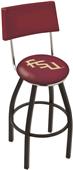 Florida State Script Swivel Back Bar Stool Florida State Script Swivel Back Bar Stool