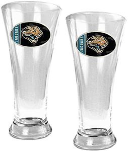 NFL Jacksonville Jaguars 2 Piece Pilsner Glass Set