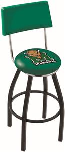 Marshall University Swivel Back Bar Stool