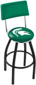 Michigan State University Swivel Back Bar Stool Michigan State University Swivel Back Bar Stool