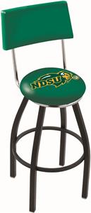 North Dakota State Univ Swivel Back Bar Stool