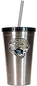NFL Jacksonville Jaguars 16oz Tumbler with Straw