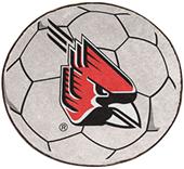 Fan Mats Ball State University Soccer Ball Mat