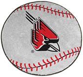 Fan Mats Ball State University Baseball Mat