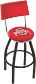 Ohio State University Swivel Back Bar Stool