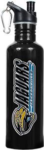 NFL Jaguars Black Stainless Water Bottle