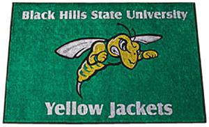 Fan Mats Black Hills State U. Starter Mat