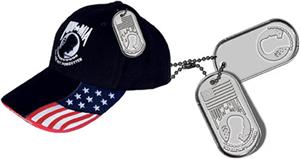 ROCKPOINT POW Freedom Cap w/Dog Tag