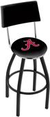 Univ of Alabama Script A Swivel Back Bar Stool