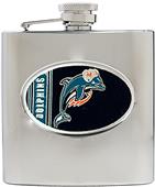 NFL Miami Dolphins 6oz Stainless Steel Flask