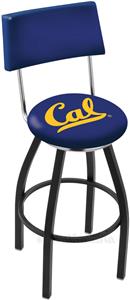 University of California Swivel Back Bar Stool