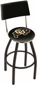 University of Colorado Swivel Back Bar Stool