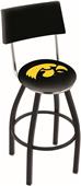 University of Iowa Swivel Back Bar Stool
