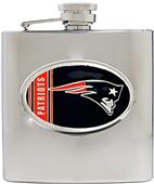 NFL Patriots 6oz Stainless Steel Flask
