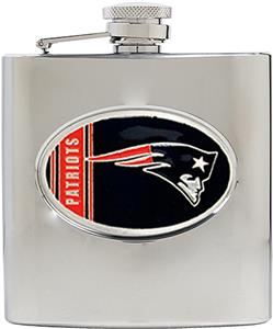 NFL Patriots 6oz Stainless Steel Flask