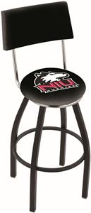 Univ of Northern Illinois Swivel Back Bar Stool